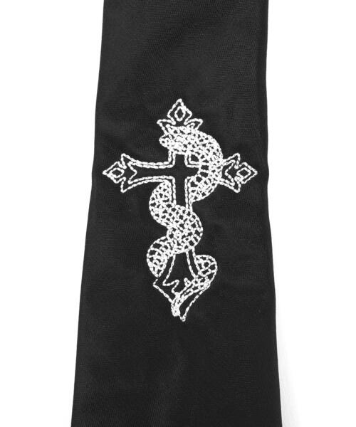 gibous ネクタイ gibous/ギボス/snake cross necktie : ZOZOTOWN Yahoo