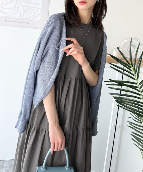 「classicalelf」 ドッキングワンピース SMALL ブラック レディース_画像7