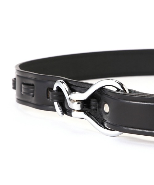 「TORY LEATHER」 ベルト 34 ブラック メンズ_画像4