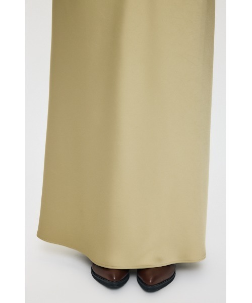 MOUSSY（マウジー） ロング スカート SATIN LONG スカート : ZOZOTOWN