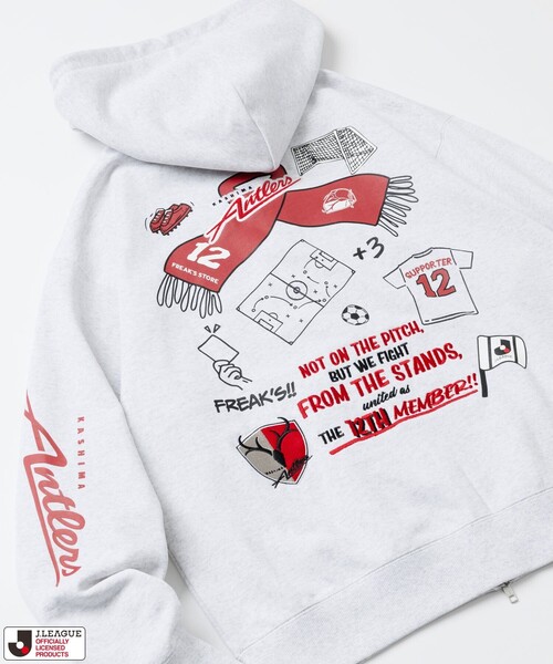 FREAK'S STORE（フリークスストア） パーカー J.LEAGUE × FREAK'S