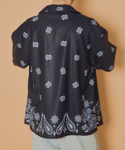 「Subciety」 半袖シャツ X-LARGE ベージュ メンズ_画像8