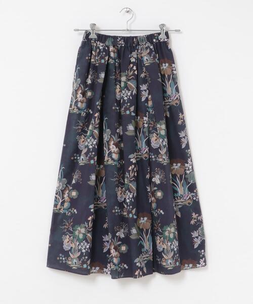 美品 Crespi クレスピ スカート リバティ フローラルイヴ 花柄 匿名 crespi スカート リバティ（レディースファッション） | ファッション