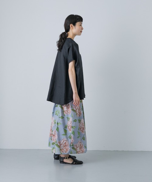 かぐれ ロング スカート リバティプリントスカート : ZOZOTOWN Yahoo