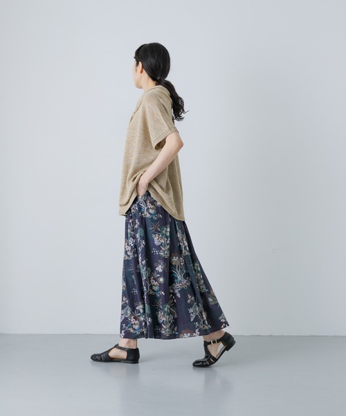 美品✴︎かぐれ✴︎リバティプリントスカート かぐれ ロング スカート リバティプリントスカート : ZOZOTOWN Yahoo