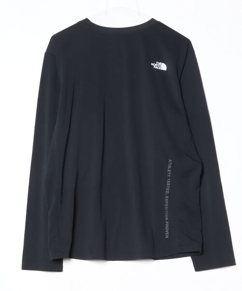 「THE NORTH FACE」 ワンポイント長袖Tシャツ X-LARGE ブラック メンズ_画像2