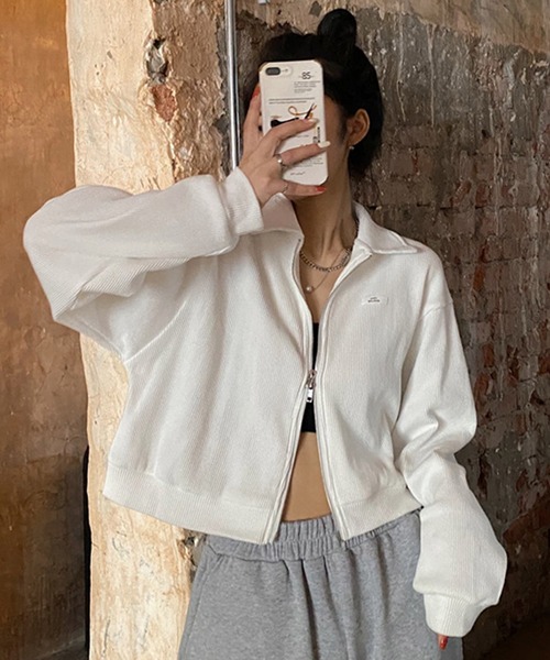 「HALEY PESCA」 カーディガン MEDIUM ホワイト レディース_画像6