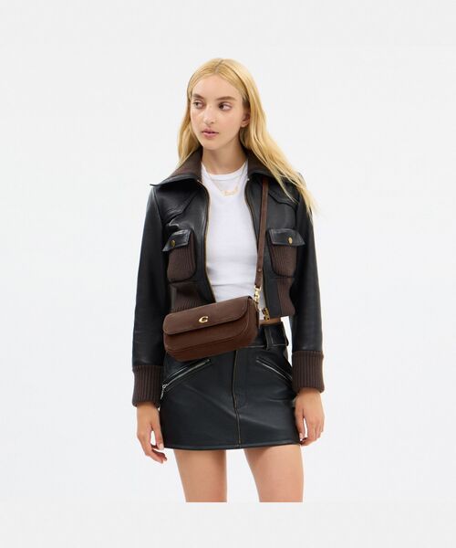 COACH（コーチ） ショルダーバッグ バッグ ブルック フラップ チェーン