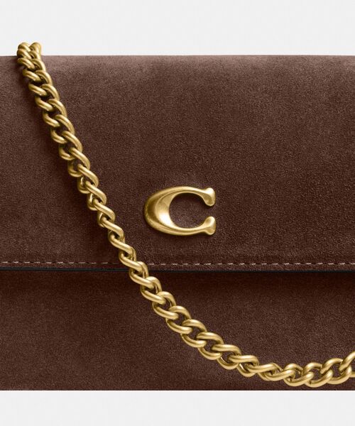 COACH（コーチ） ショルダーバッグ バッグ ブルック フラップ チェーン