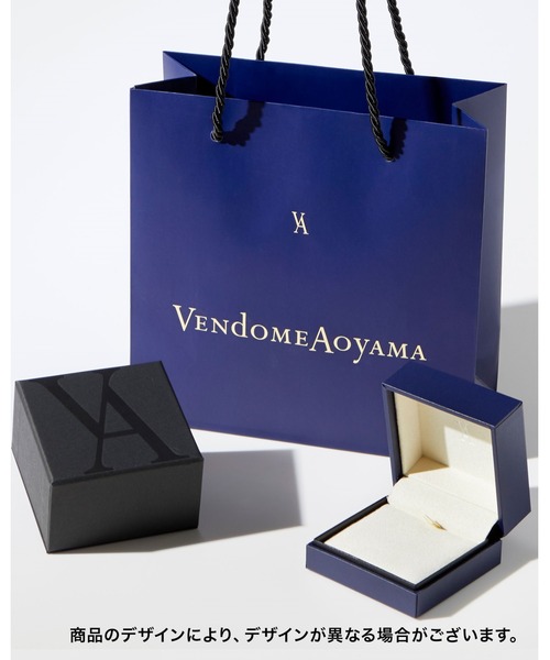 VENDOME AOYAMA ピアス プラチナ ダイヤモンド ホースシュー