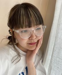 伊達メガネ メガネ 眼鏡 WEGO/クリアレンズアイウェア メンズ レディース｜ZOZOTOWN Yahoo!店