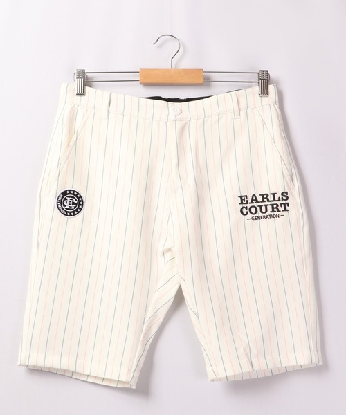 FUNALIVE パンツ GENERATION LINE ストライプショートパンツ