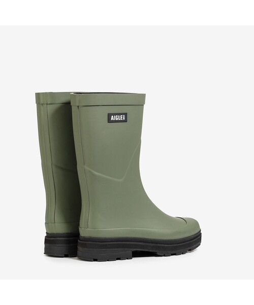 AIGLE レインシューズ 長靴 ミッドレインラバーブーツ メンズ