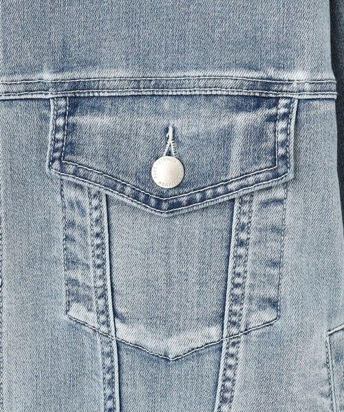 自由区（ジユウク） デニムジャケット gジャン USUKARU DENIM ノー