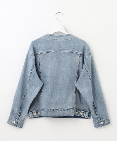 自由区（ジユウク） デニムジャケット gジャン USUKARU DENIM ノー