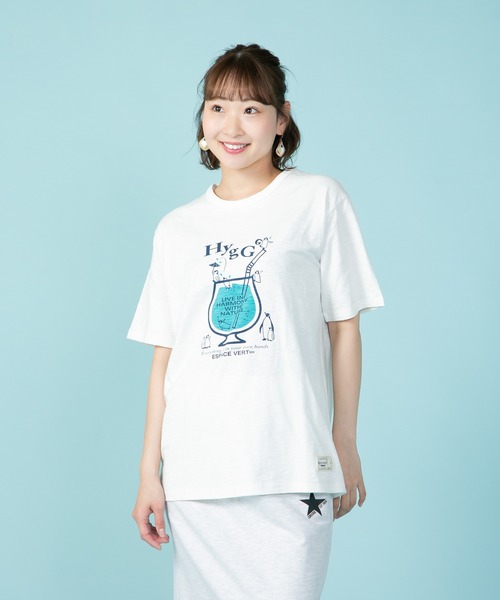 日本未入荷 UNIFREE★リボンドッグプリントベビーTシャツ 32200095-4.jpg