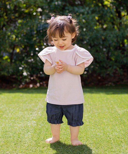 パンツ 「80-100cm」デニム ブルマ キッズ 子供服 女の子 : ZOZOTOWN