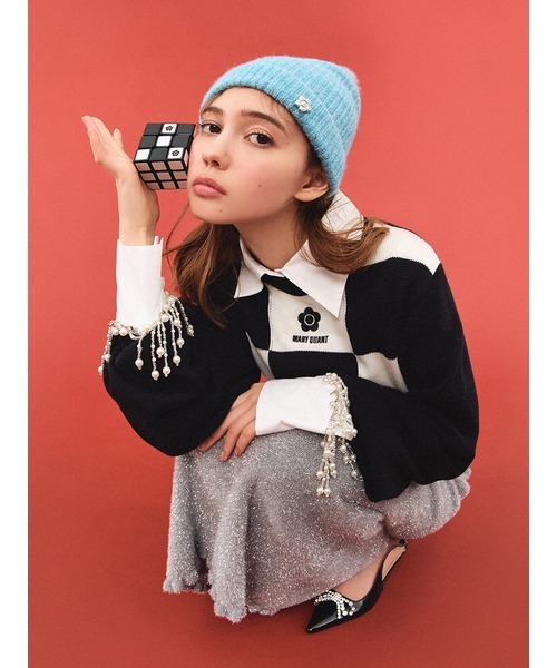 えびLILY BROWN× MARY QUANT WEB限定カラー】【LILY BROWN×MARY QUANT】バリエジャガード