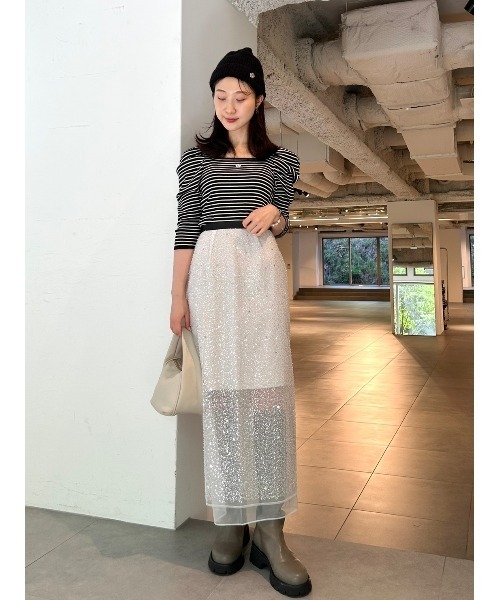 LILY BROWN ニット帽 ニットキャップ 「LILY BROWN×MARY QUANT
