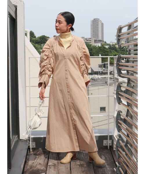 Ungrid（アングリッド） ワンピース スリーブギャザーワンピース