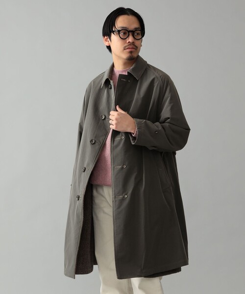 AUBERGE×Brilla per il gustoステンカラーコート AUBERGE × Brilla per il gusto〉ステンカラーコート｜ビームスF