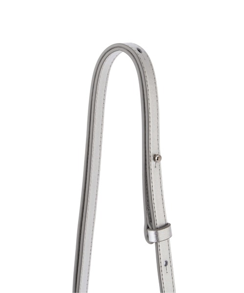 ショルダーバッグ バッグ OSOI/オソイ/別注CIRCLE MINI -SILVER