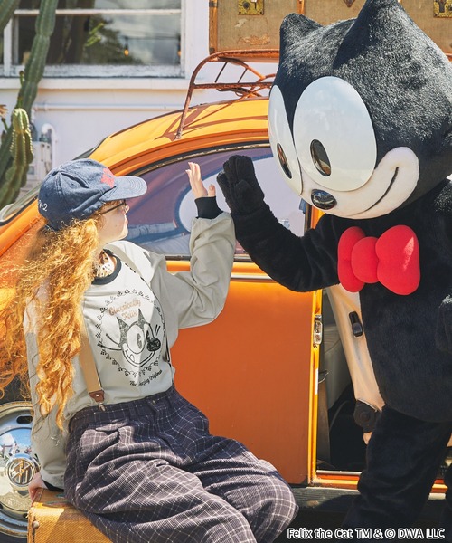 vintage フェリックス ラグランtシャツ 短丈 vintage フェリックス ラグランtシャツ 短丈 FELIX THE CAT