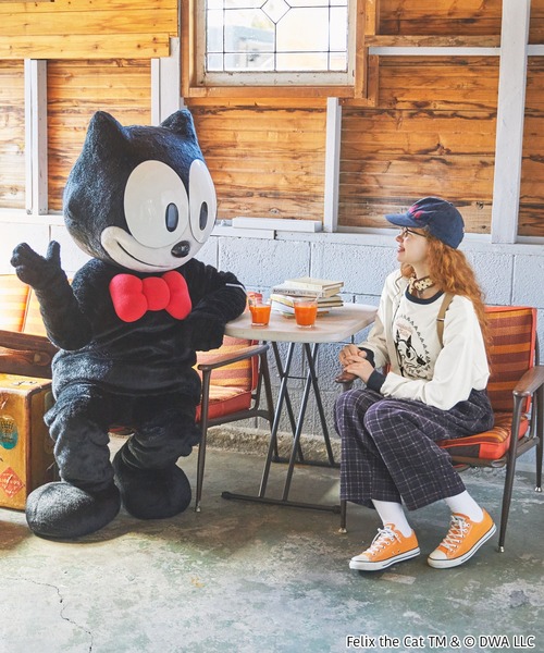 tシャツ 「FELIX」別注 フェリックス ヴィンテージプリントリンガー