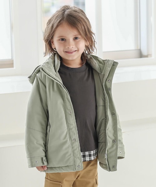 n.o.u.s コート アウター 蓄熱綿撥水コート キッズ 子供服 男の子