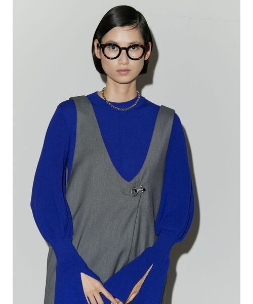 ニット SLIT SLEEVE KT / スリットスリーブニット レディース 