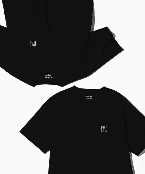 tシャツ BEAMS / BMSロゴ ベーシック Tシャツ レディース メンズ