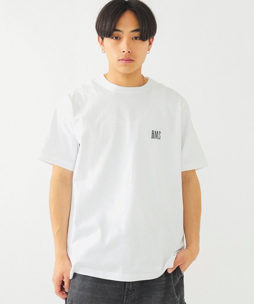 tシャツ BEAMS / BMSロゴ ベーシック Tシャツ レディース メンズ BEAMS tシャツ / BMSロゴ ベーシック Tシャツ レディース メンズ