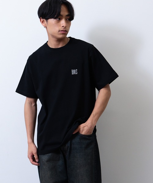BEAMS tシャツ / BMSロゴ ベーシック Tシャツ レディース メンズ 