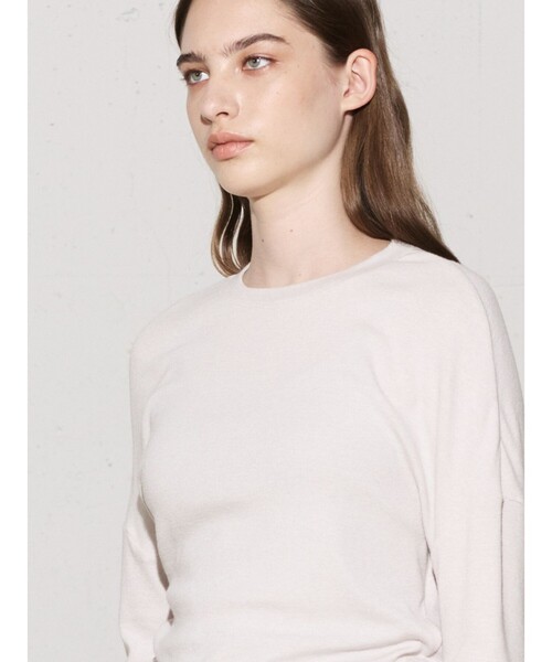 MIDIUMISOLID tシャツ for Ladies タイトリブプルオーバー