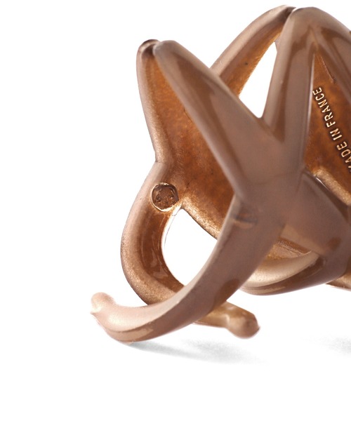 ANEMONE（アネモネ） ヘアクリップ フランス製クロスバンス : ZOZOTOWN