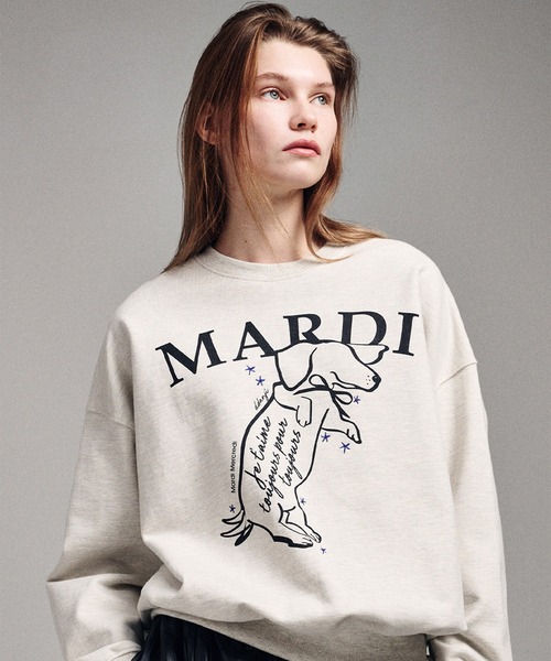 Mardi Mercredi トレーナー スウェット SWEATSHIRT SWING THE