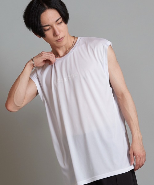 NO ID.（ノーアイディー） tシャツ 「NO ID.」Message Print