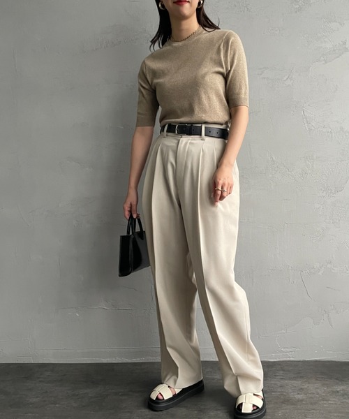 gicipi ニット セーター 「GICIPI/ジチピ」 ARGENTO ショート