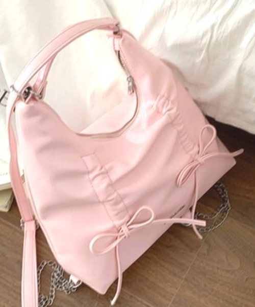[RUBAN(ルボン)] リボンバックパック 兼 ショルダーバッグ S RUBAN Bow 2way Bag リボンバッグ パック リュックサック