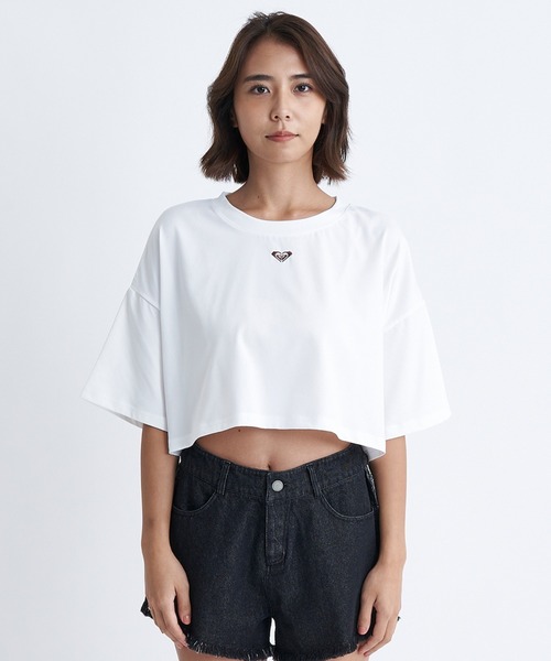 ROXY ラッシュガード SUNRISE TO SUNSET TE/ロキシーショート丈