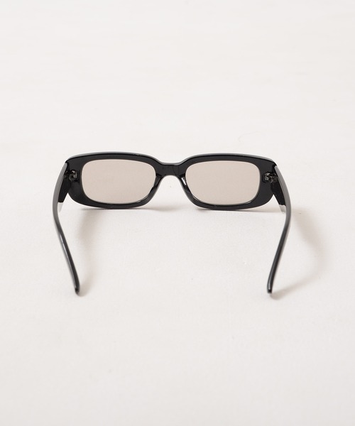 シルバー フレーム ブラックレンズ サングラス BRETT Black / Gray Lens sunglasses《ブレット ブラック グレー