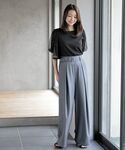 tシャツ チュールパールハーフスリーブカットプ...の詳細画像1