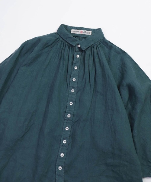 Brocante ブラウス シャツ 「Brocante / ブロカント」 リネン