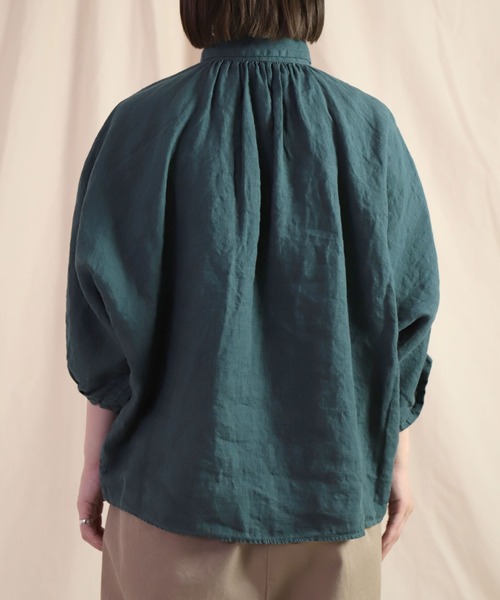 Brocante ブラウス シャツ 「Brocante / ブロカント」 リネン