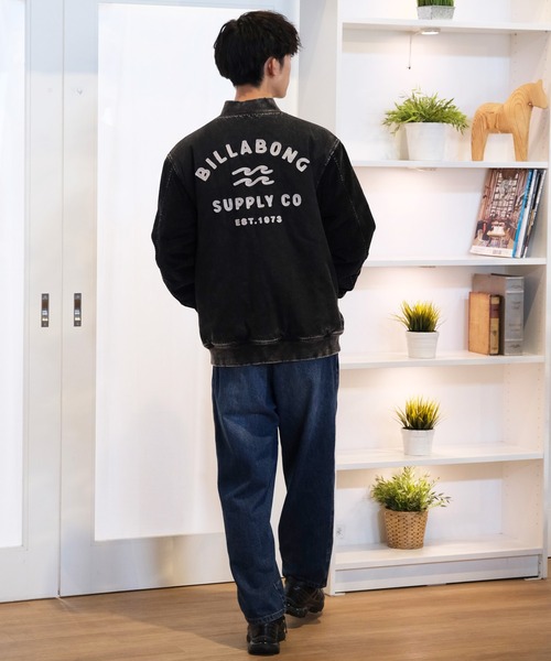 BILLABONG スタジャン XL デニム BILLABONG（ビラボン） スタジャン スタジャン デニムジャケット 洗い