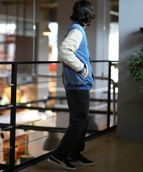 BILLABONG（ビラボン） スタジャン スタジャン デニムジャケット 洗い