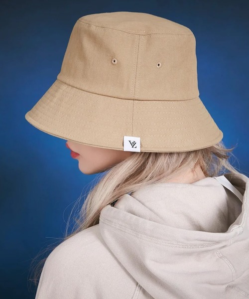 VARZAR 帽子 ハット VARZAR/バザール Herringbone label bucket