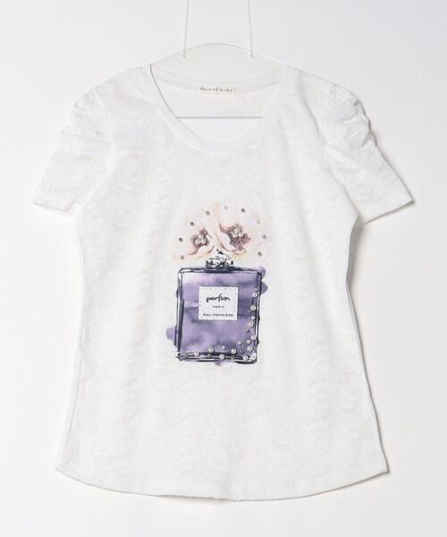 【SALE】【DESERT ROSE】ビジュー装飾シアーレースカットソー(フレグランスボトル)■☆BDCS-40 楽天市場】【40％OFF！8月31日まで】☆【DESERT ROSE(デザート