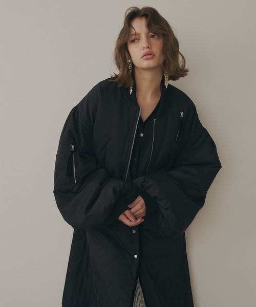 LA BELLE ETUDE ミリタリーレイヤードパッファーJKコート