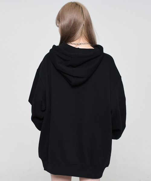 OY（オーワイ） パーカー STAINED GLASS CROSS HOODIE/グラスクロス